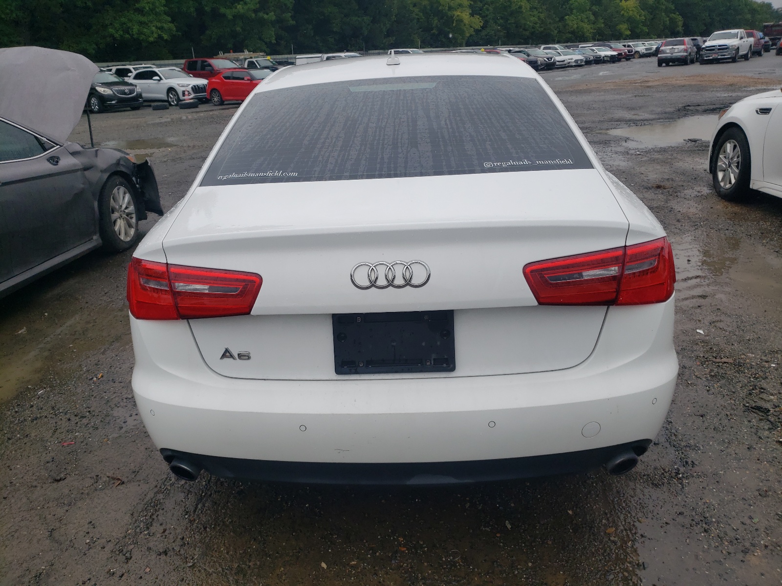 2013 Audi A6 Premium Plus vin: WAUGFAFC2DN041143