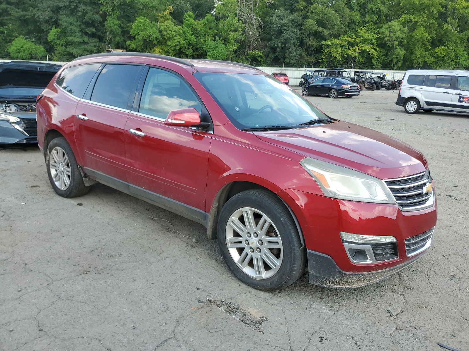 2014 Chevrolet Traverse Lt vin: 1GNKRGKD6EJ127917