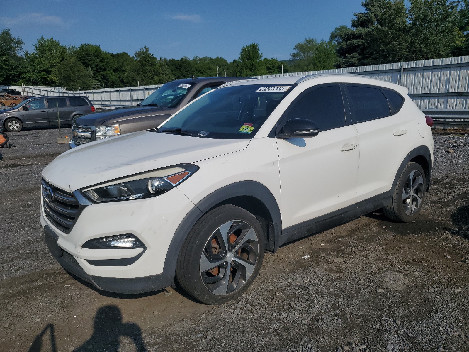 2016 Hyundai Tucson Limited vin: KM8J3CA24GU025558