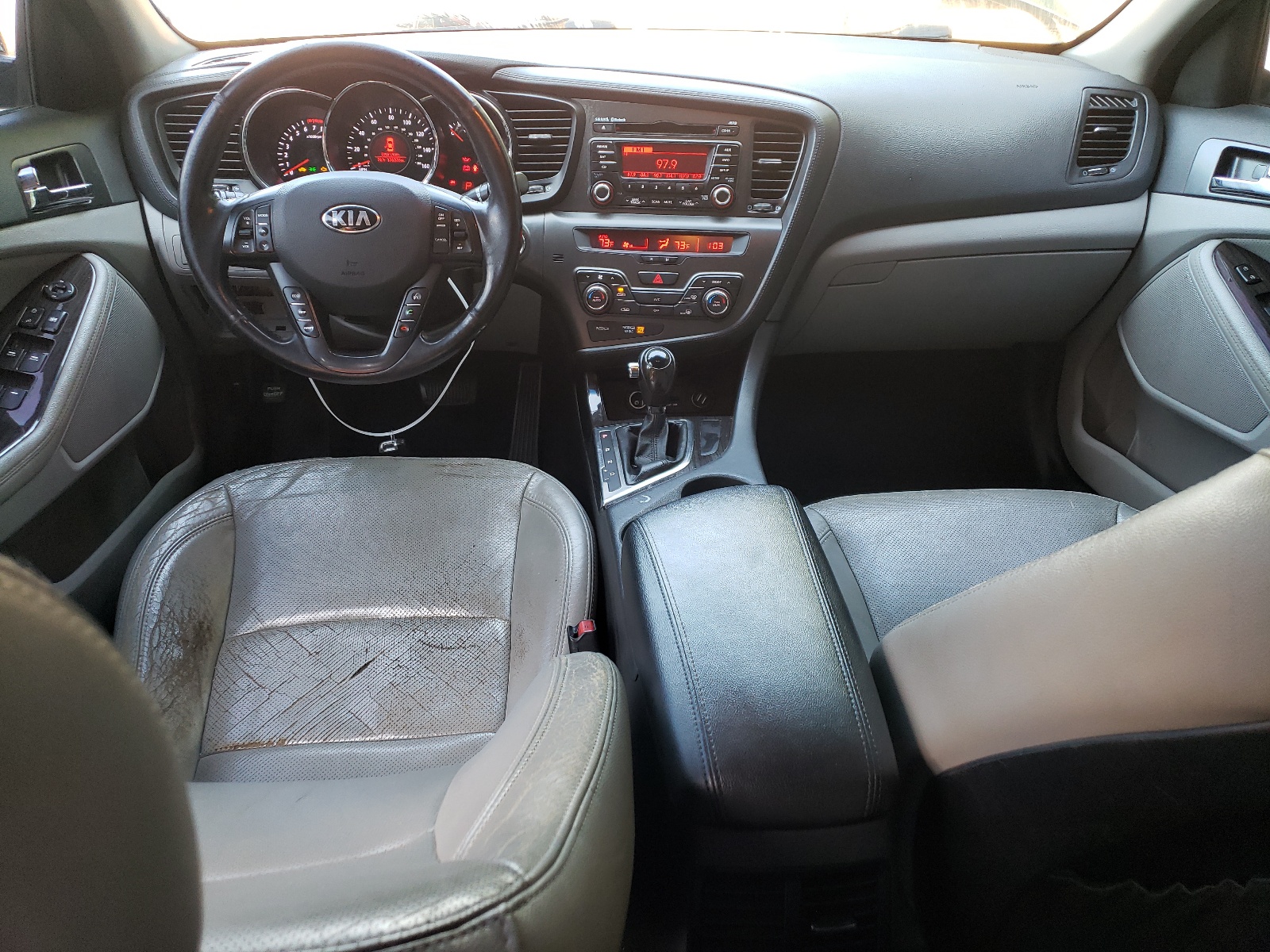 5XXGN4A74DG127017 2013 Kia Optima Ex