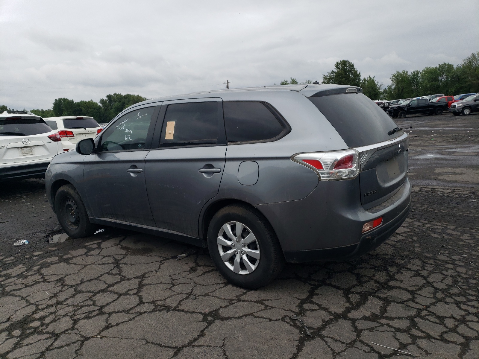 2014 Mitsubishi Outlander Es vin: JA4AD2A3XEZ015213