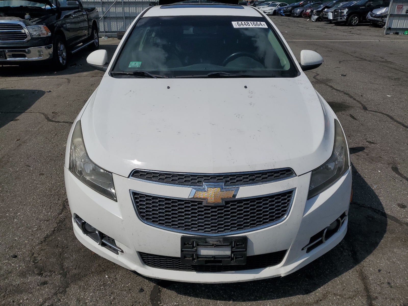 2012 Chevrolet Cruze Lt vin: 1G1PF5SC6C7281954