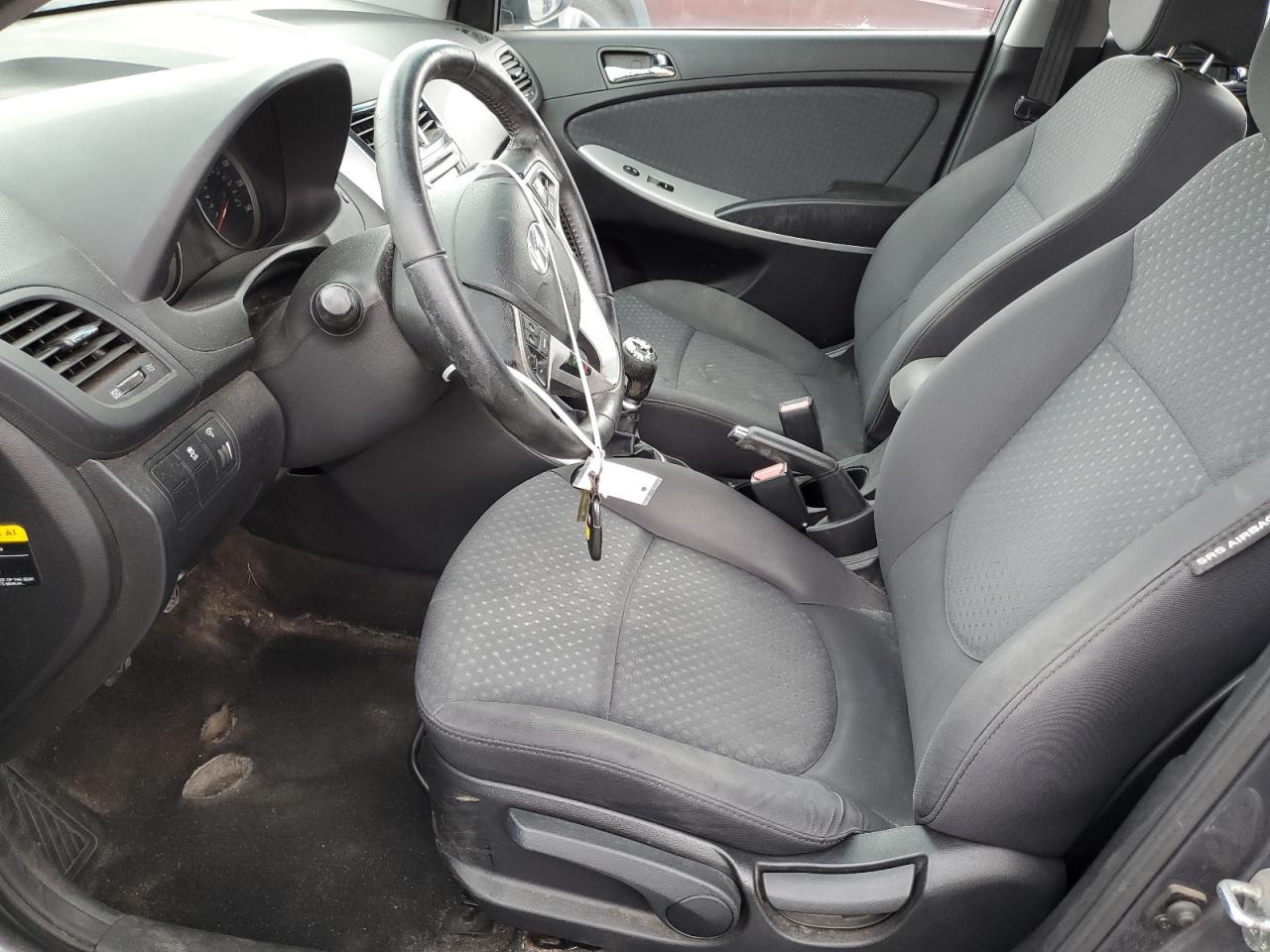 2013 Hyundai Accent Gls VIN: KMHCU5AE1DU063630 Lot: 64325884