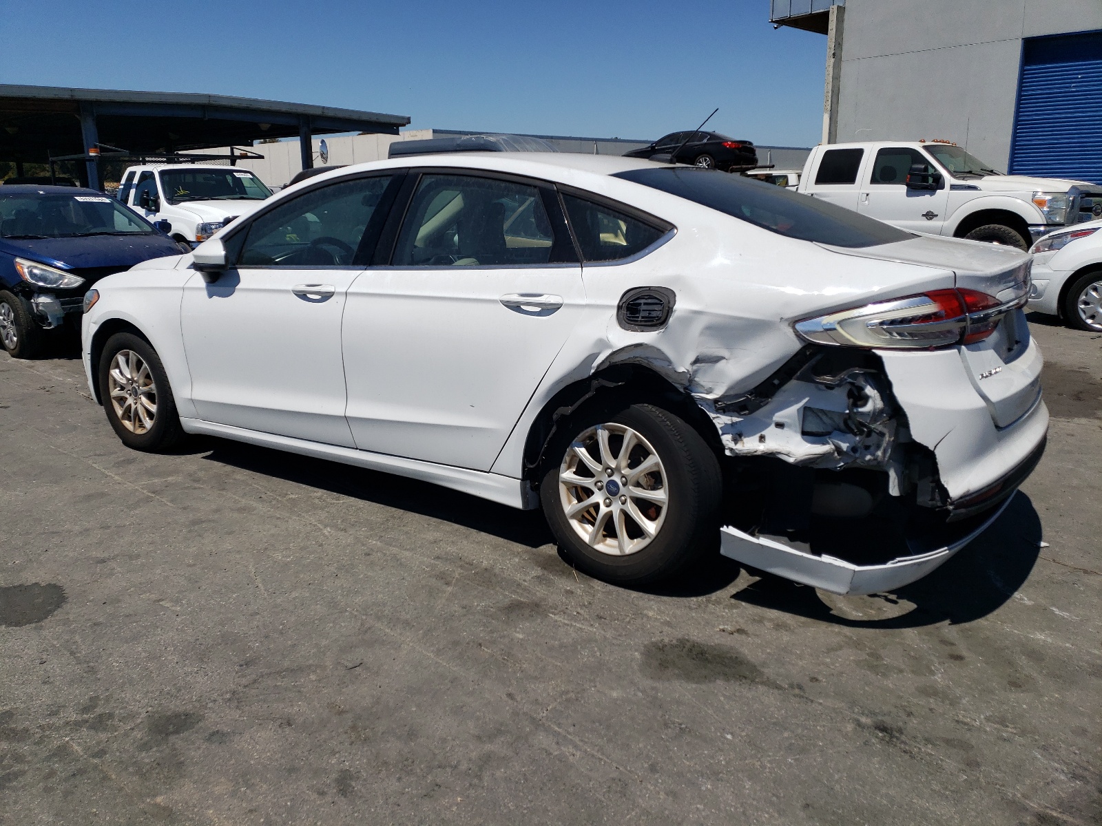 2017 Ford Fusion S vin: 3FA6P0G79HR110698