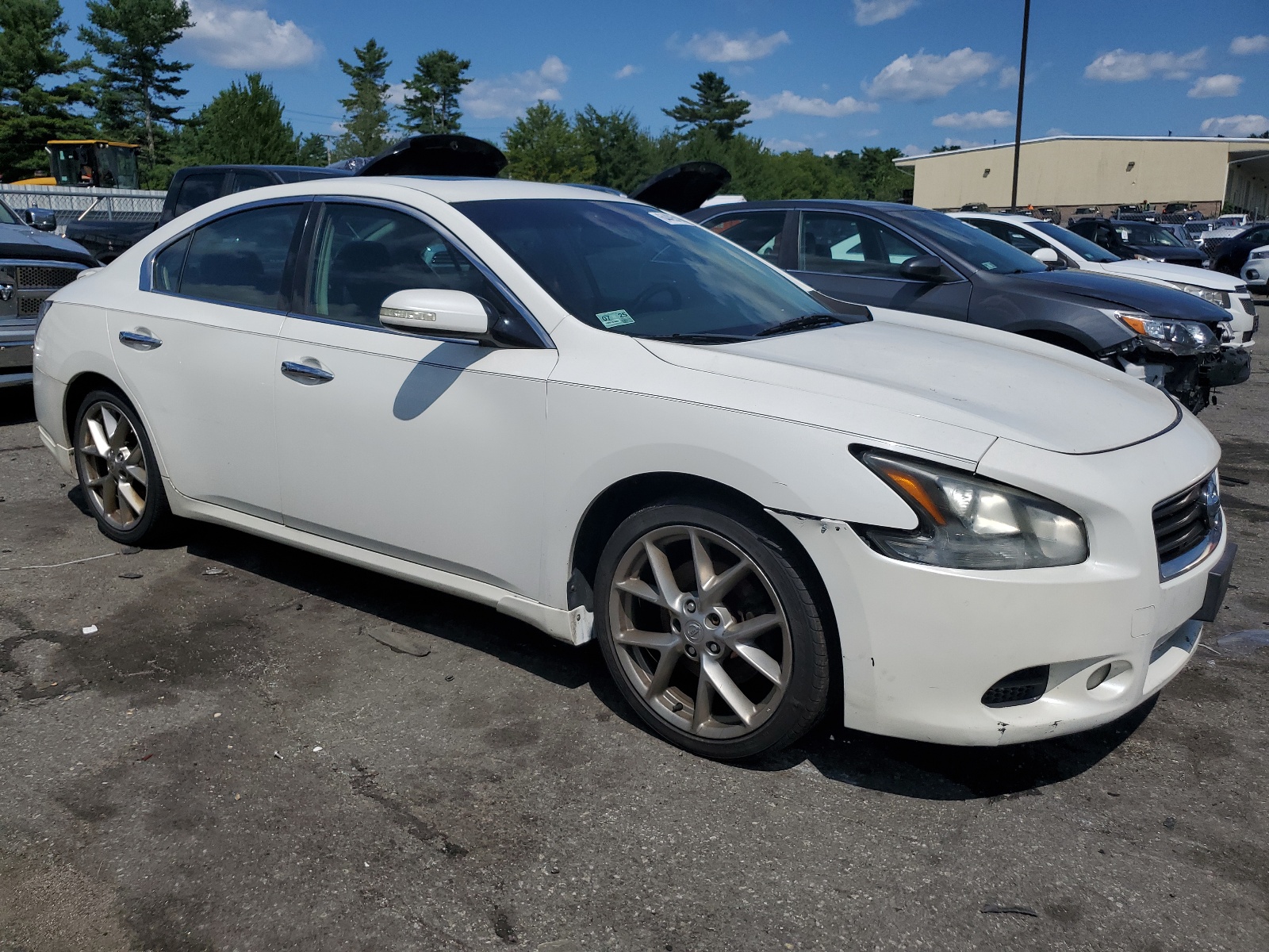 2012 Nissan Maxima S vin: 1N4AA5APXCC816071