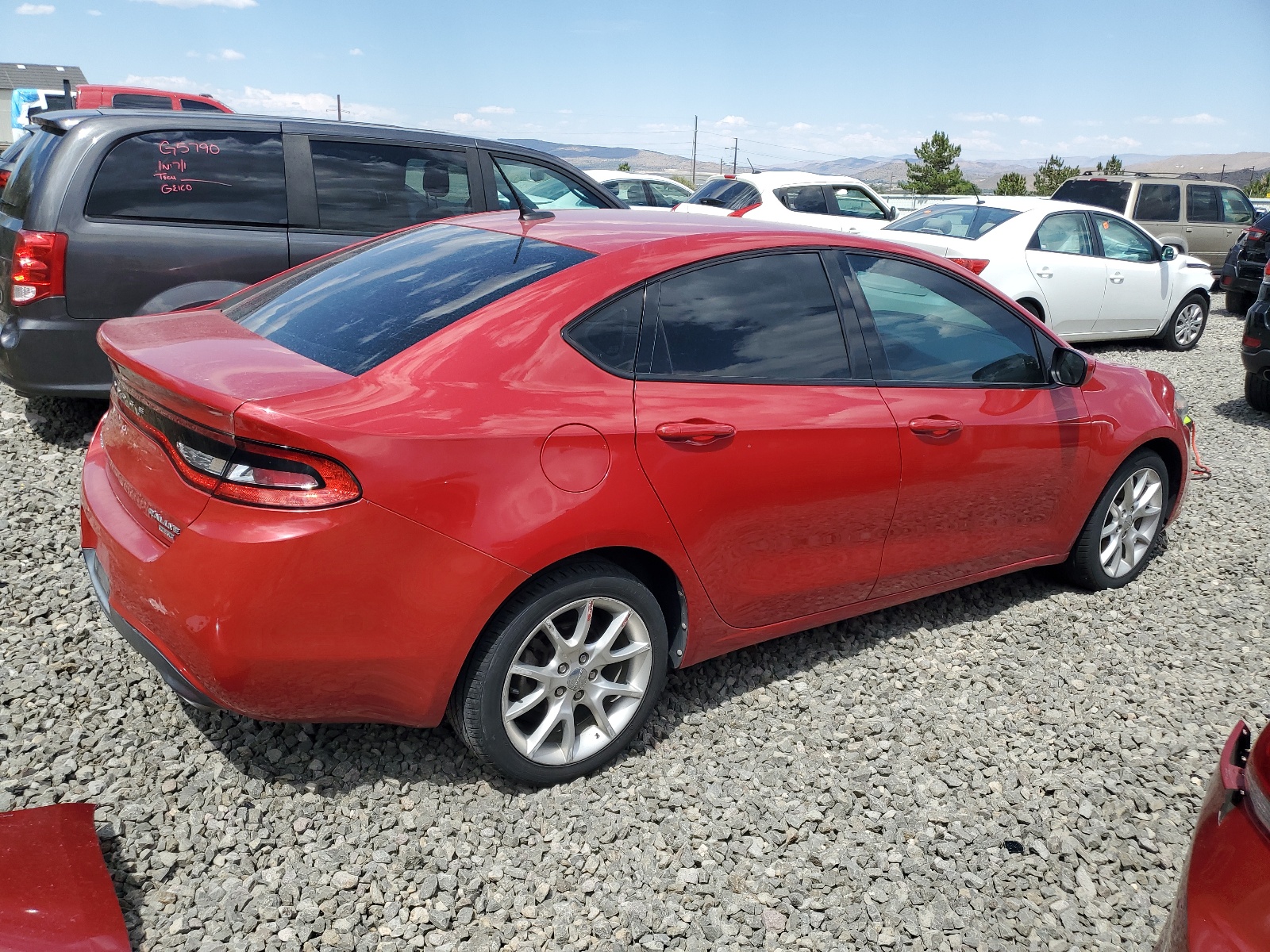 2013 Dodge Dart Sxt vin: 1C3CDFBH8DD640905