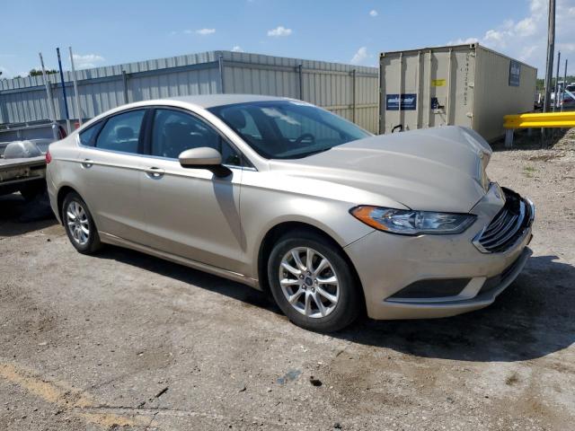 Sedans FORD FUSION 2017 tan