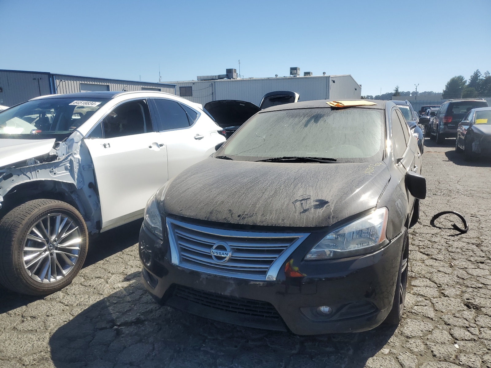 2014 Nissan Sentra S vin: 3N1AB7AP5EY292750