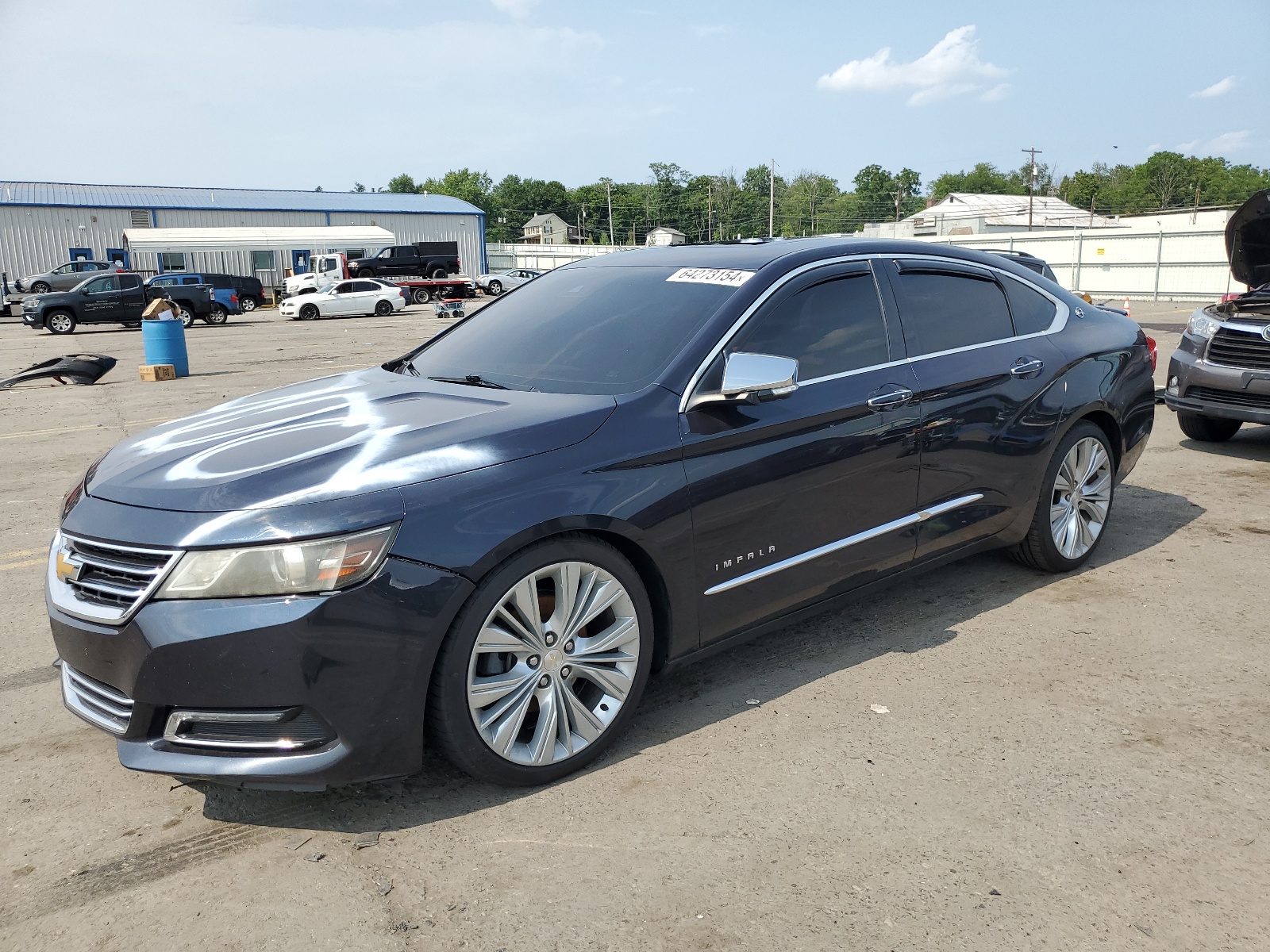 2014 Chevrolet Impala Ltz vin: 2G1155S39E9273518