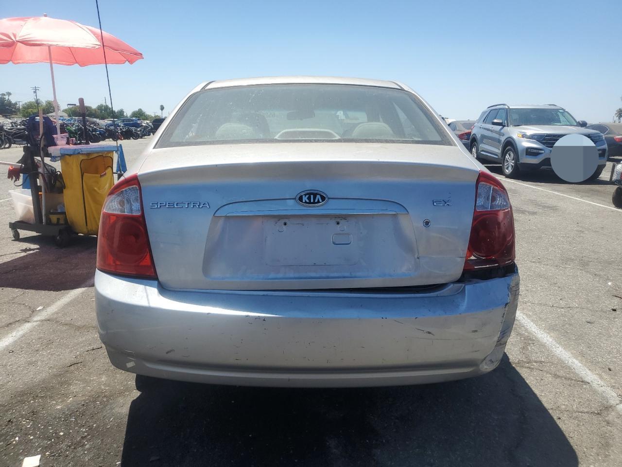 2006 Kia Spectra Lx VIN: KNAFE122665273985 Lot: 65260904