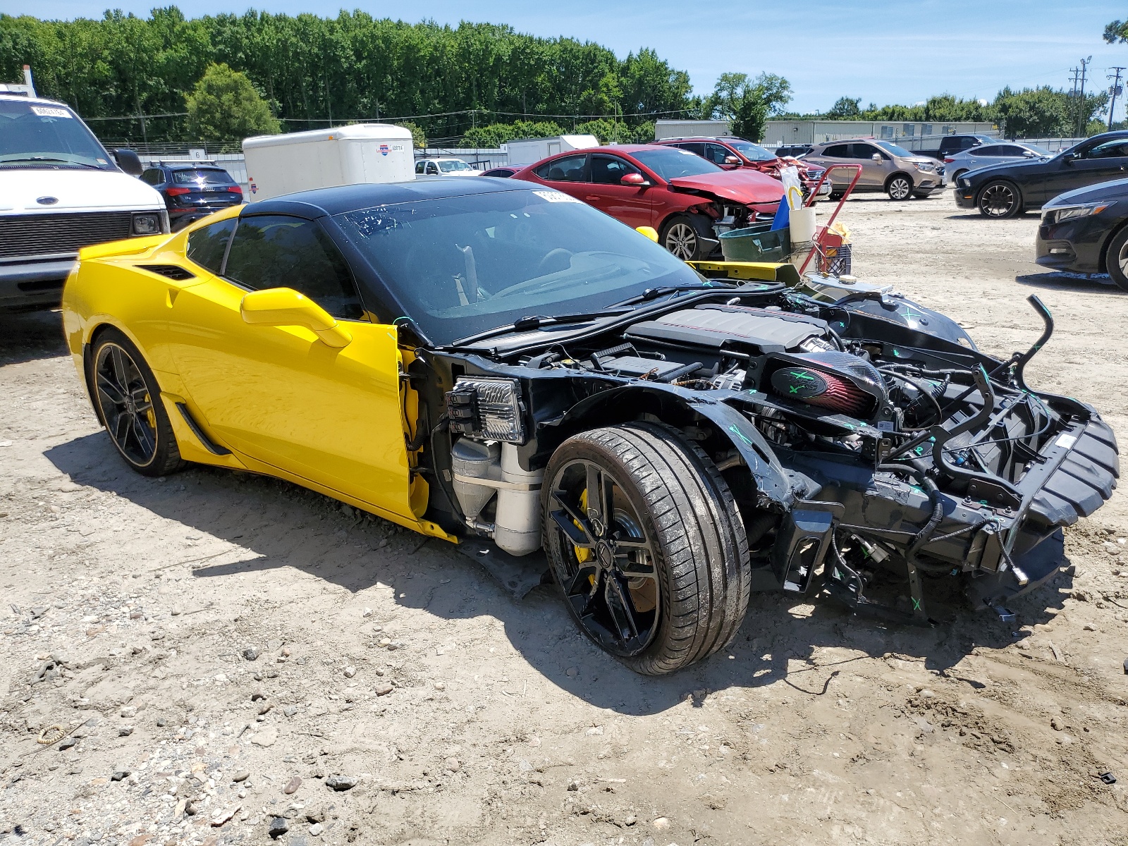 1G1YK2D75E5132304 2014 Chevrolet Corvette Stingray Z51 2Lt