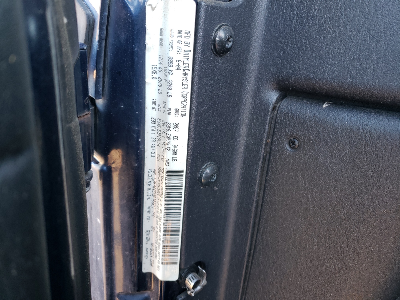 1J4FA44S15P300617 2005 Jeep Wrangler / Tj Unlimited