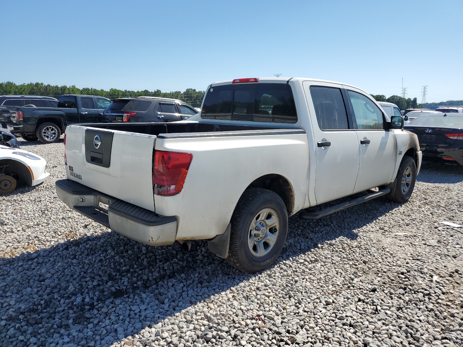 1N6AA07A34N537421 2004 Nissan Titan Xe