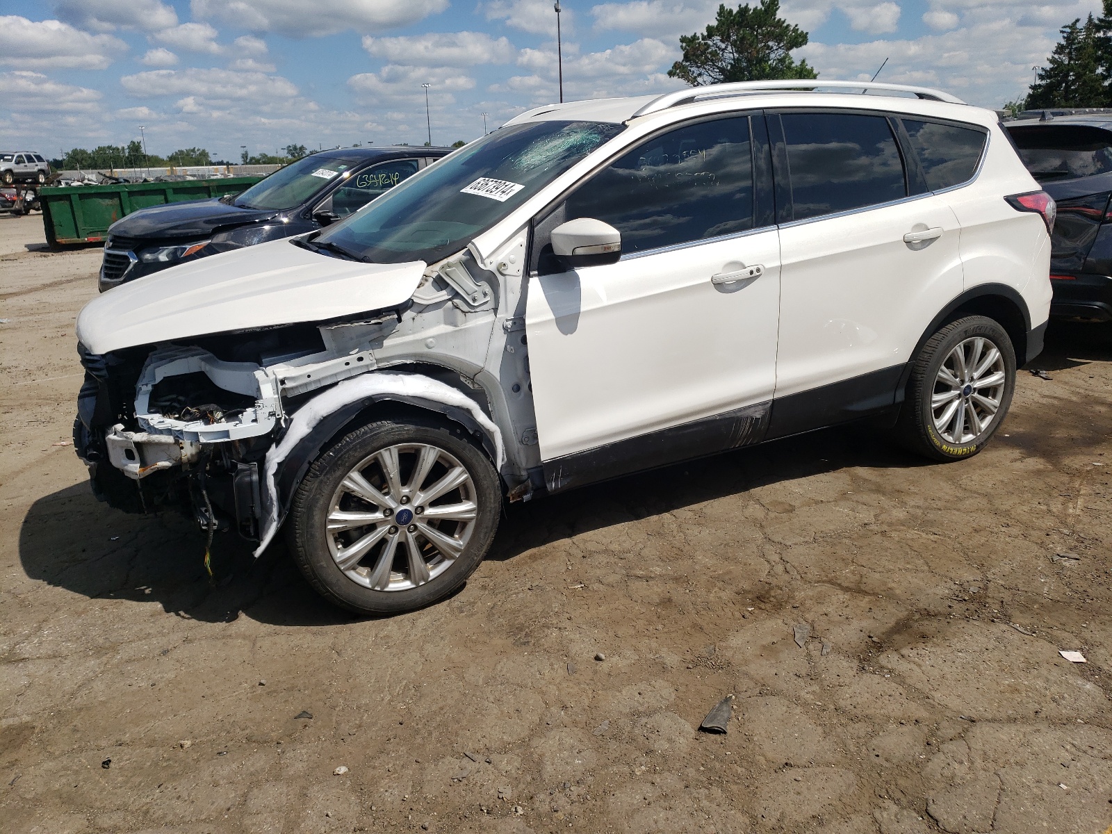 2017 Ford Escape Titanium vin: 1FMCU9JD9HUD65820