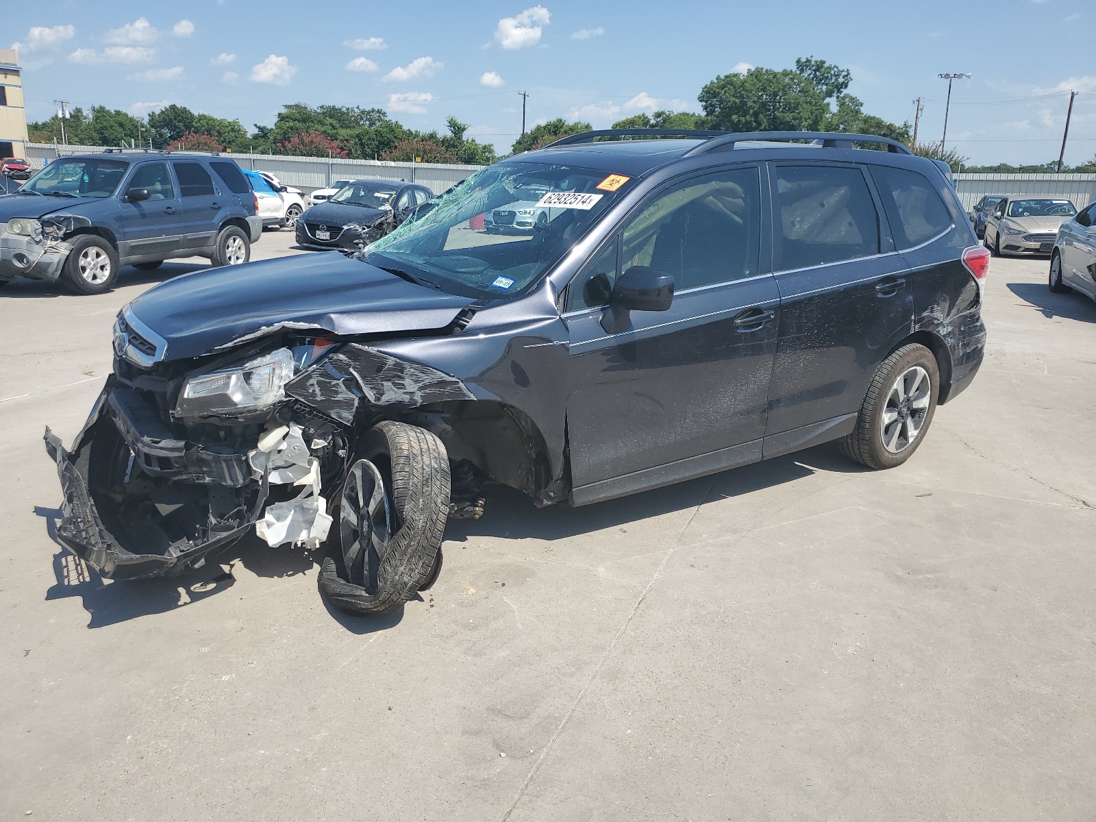 2018 Subaru Forester 2.5I Limited vin: JF2SJARC7JH460379