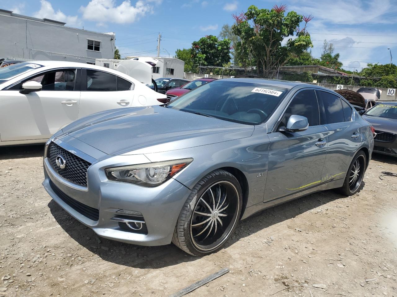 2016 Infiniti Q50 Base VIN: JN1CV7AP5GM201854 Lot: 63192584