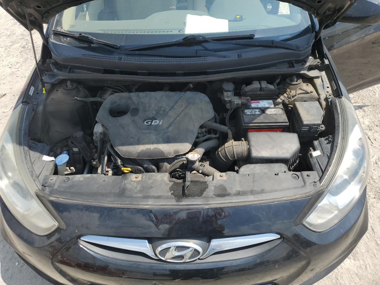 2013 Hyundai Accent Gls VIN: KMHCT4AE5DU393834 Lot: 65517814