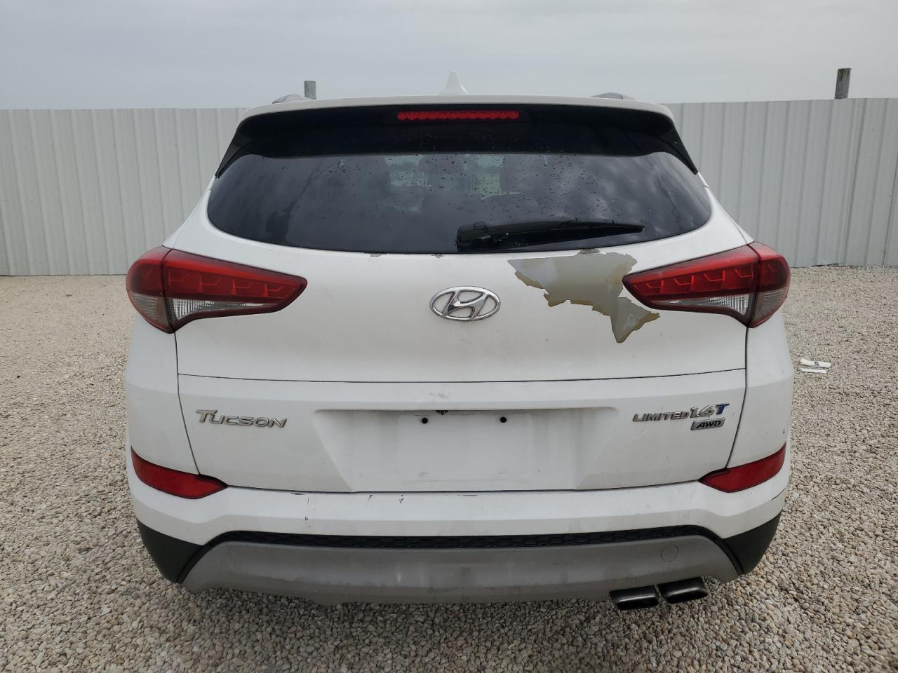2017 Hyundai Tucson Limited VIN: KM8J3CA27HU433845 Lot: 60425884