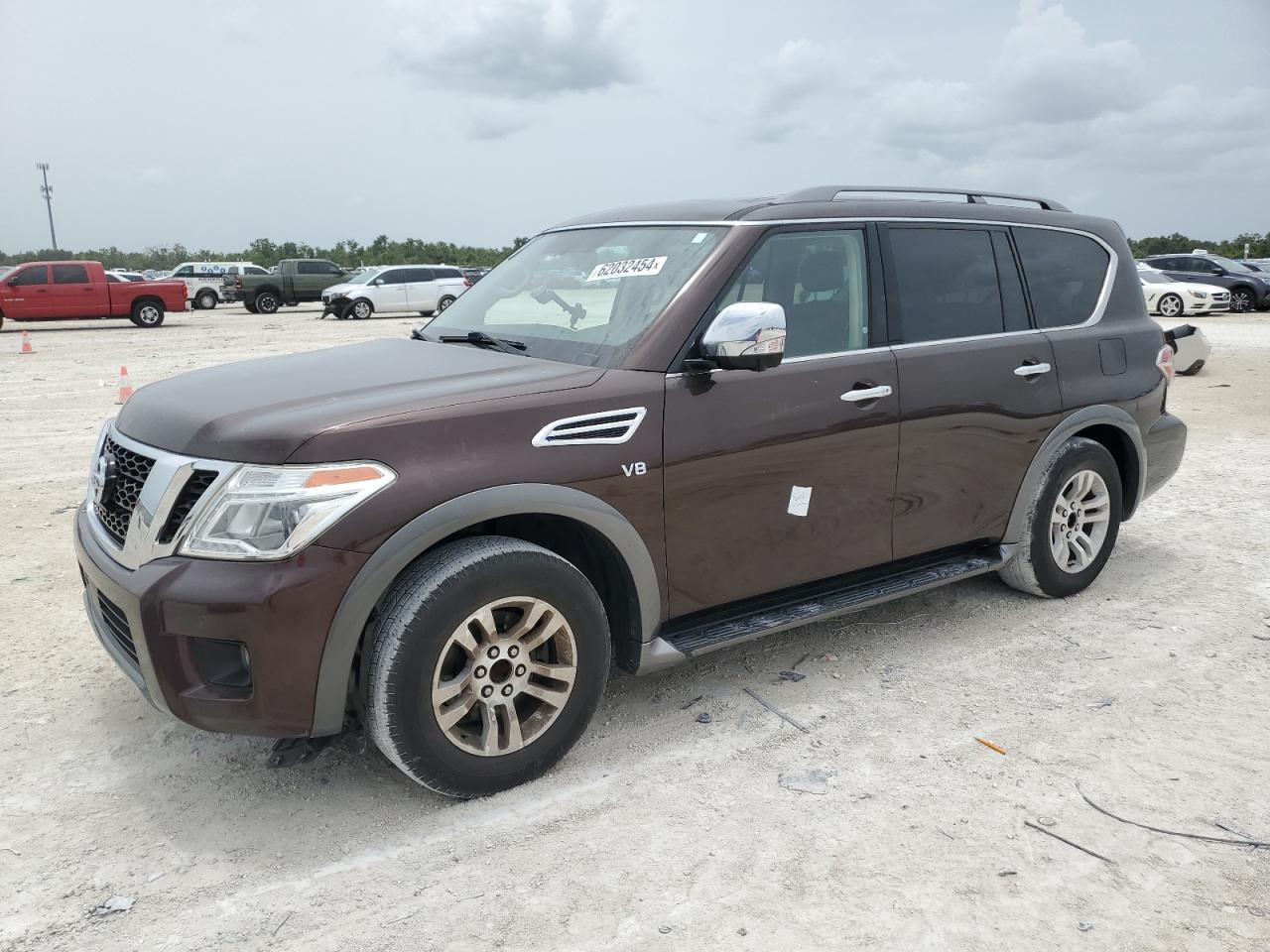 2019 Nissan Armada Sv VIN: JN8AY2ND9K9087341 Lot: 62032454