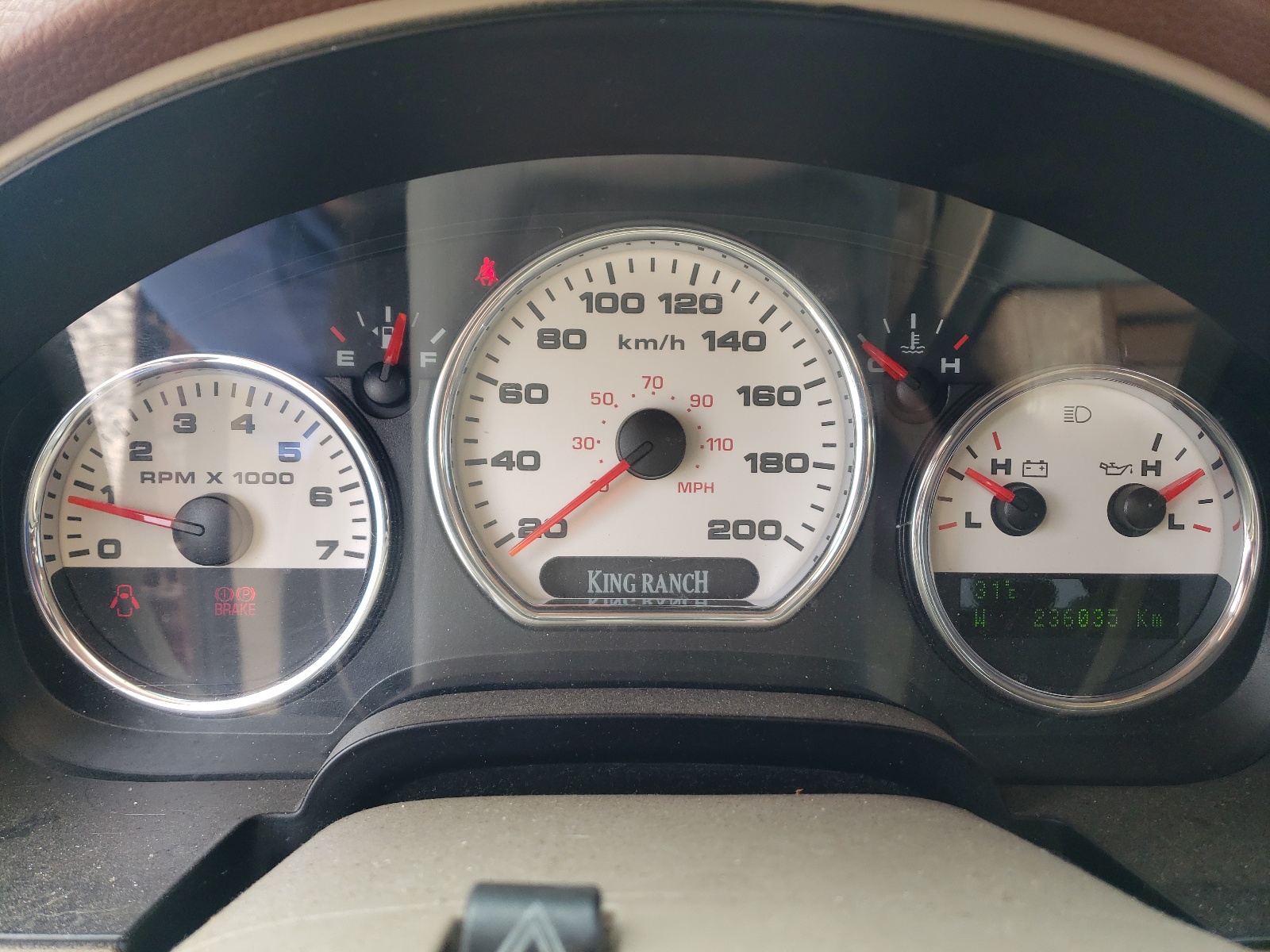 1FTPW14545KE42588 2005 Ford F150 Supercrew