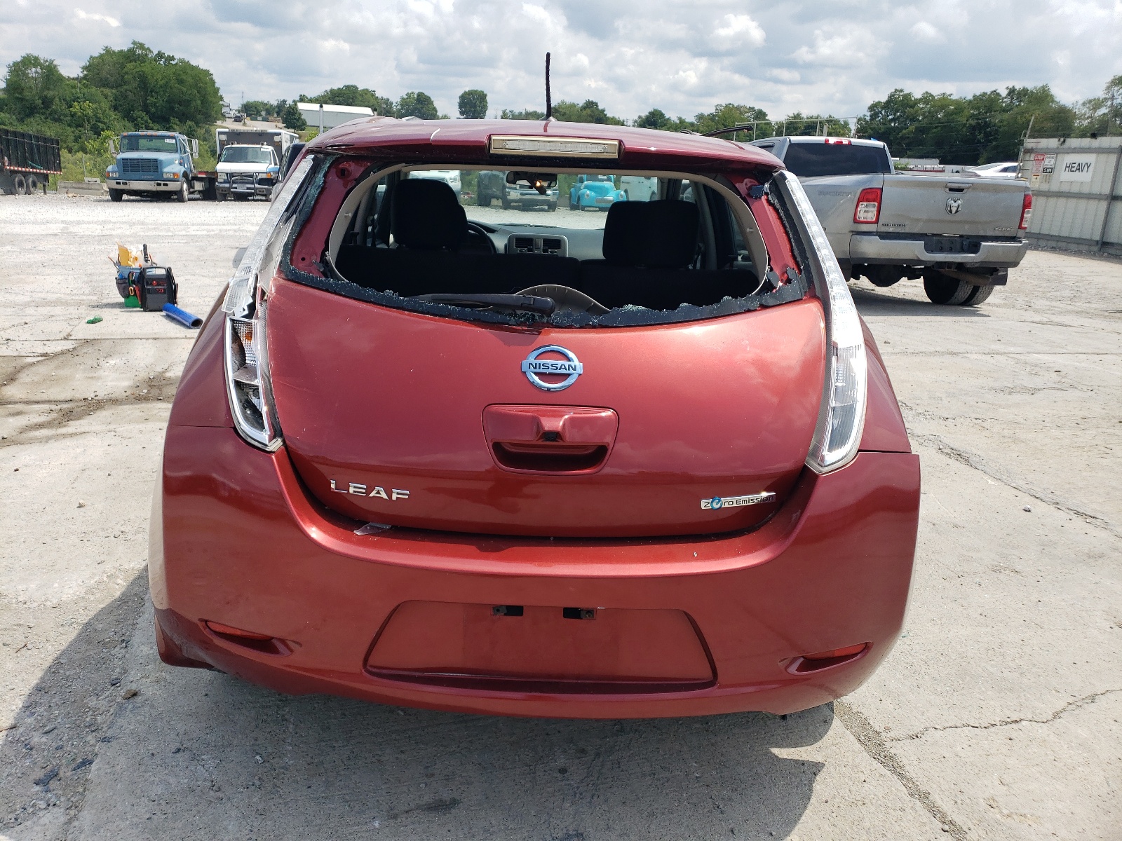 1N4AZ0CPXFC307353 2015 Nissan Leaf S