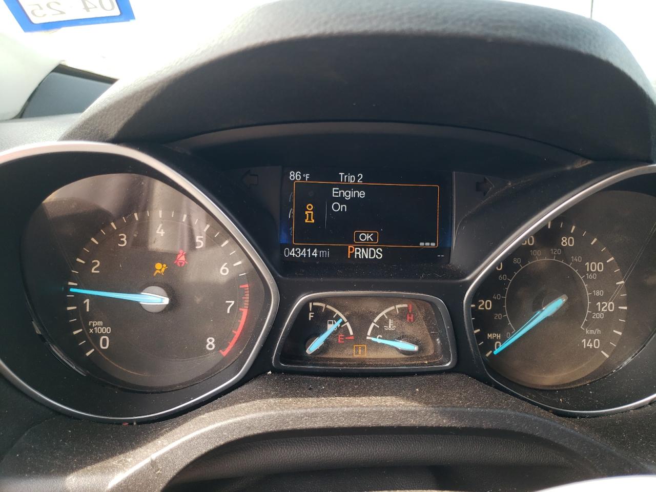 2019 Ford Escape S VIN: 1FMCU0F79KUB00952 Lot: 63402594