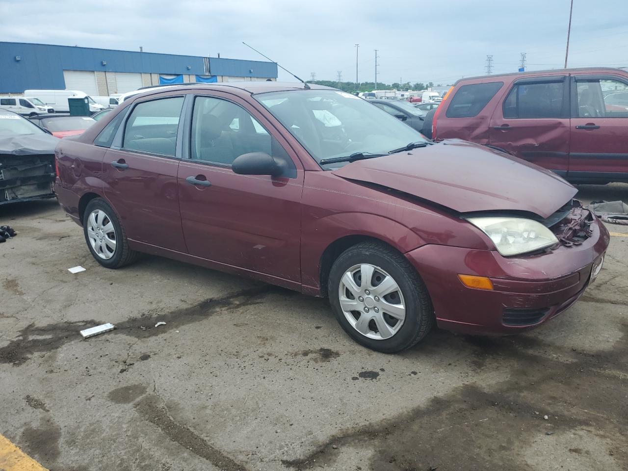 2007 Ford Focus Zx4 VIN: 1FAHP34N87W340676 Lot: 61736324