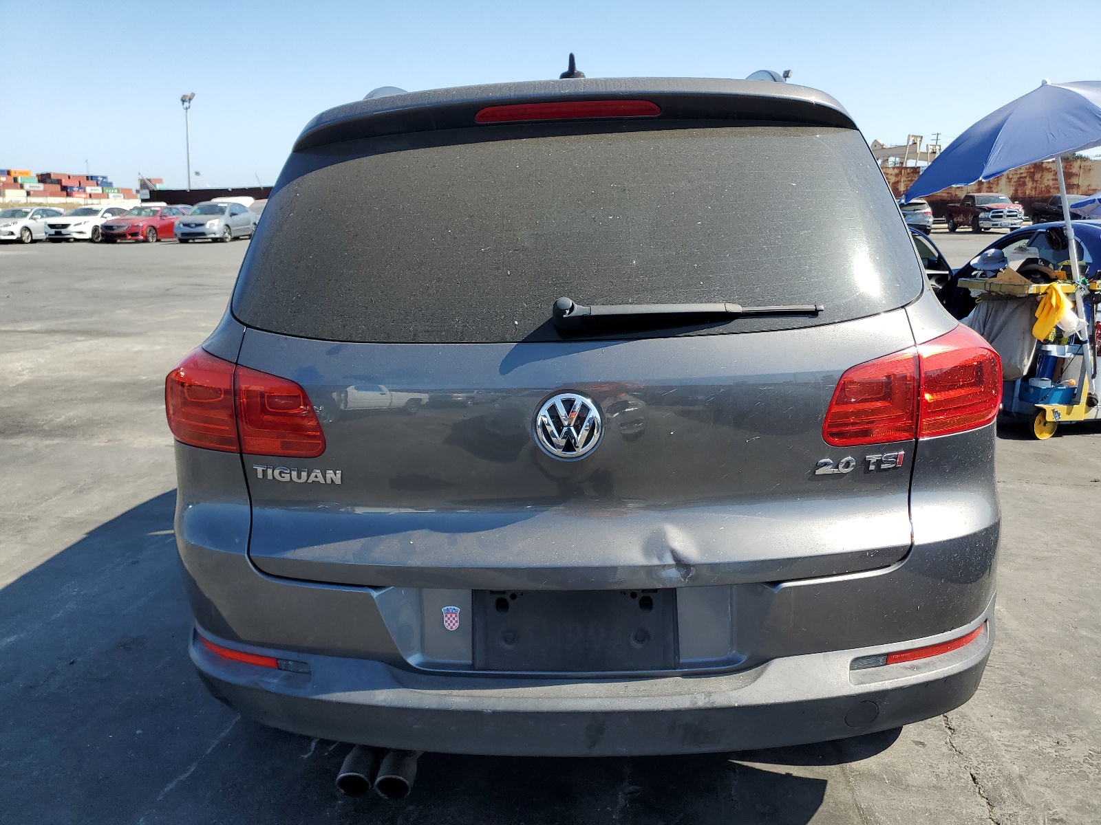 WVGAV7AX4FW562382 2015 Volkswagen Tiguan S