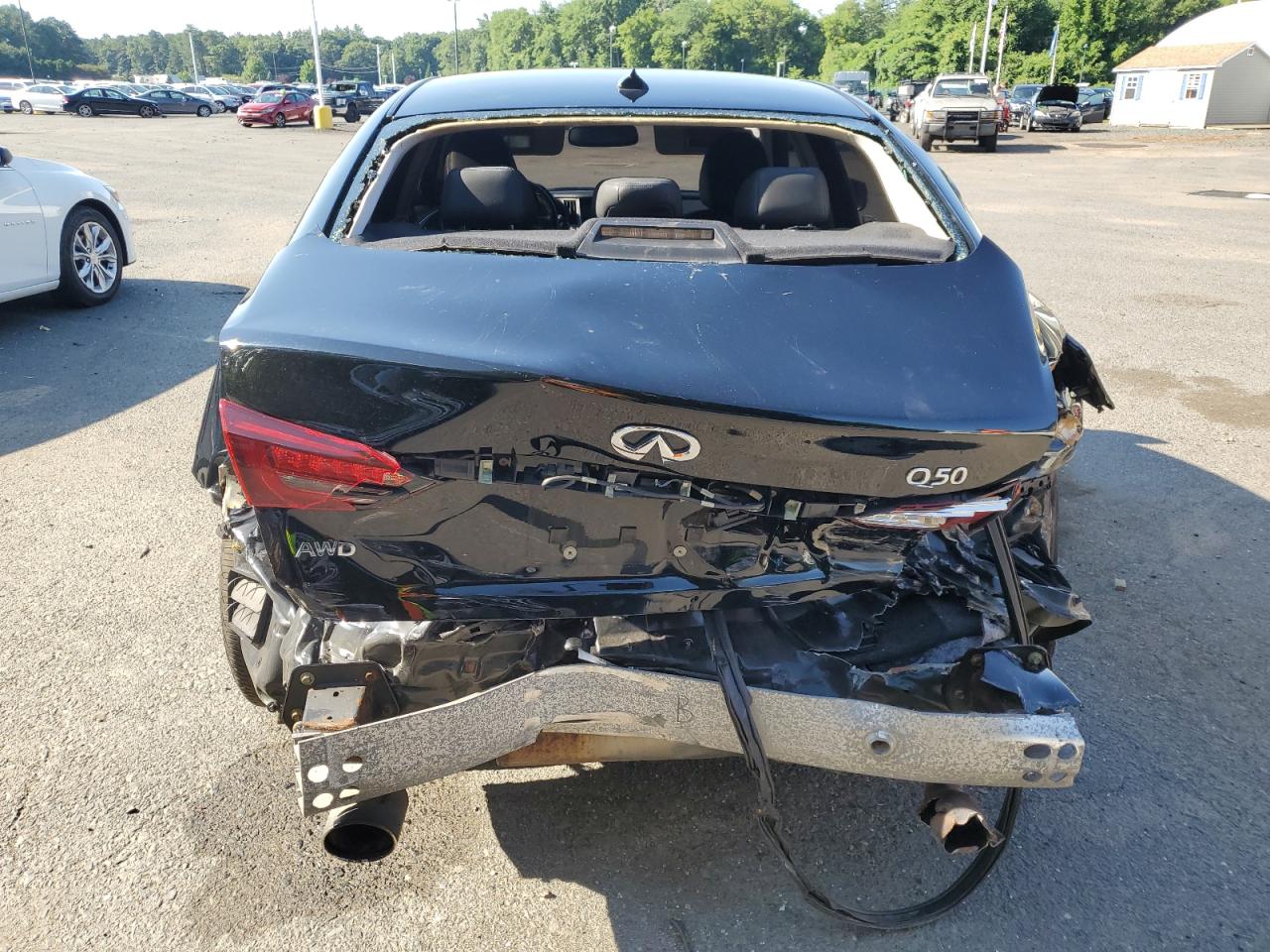 2018 Infiniti Q50 Luxe VIN: JN1EV7AR4JM435825 Lot: 61819814