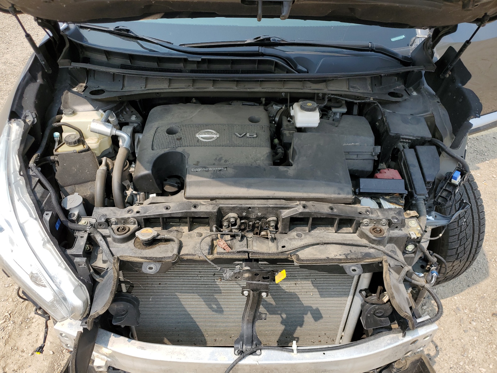 5N1AZ2MH4HN145297 2017 Nissan Murano S