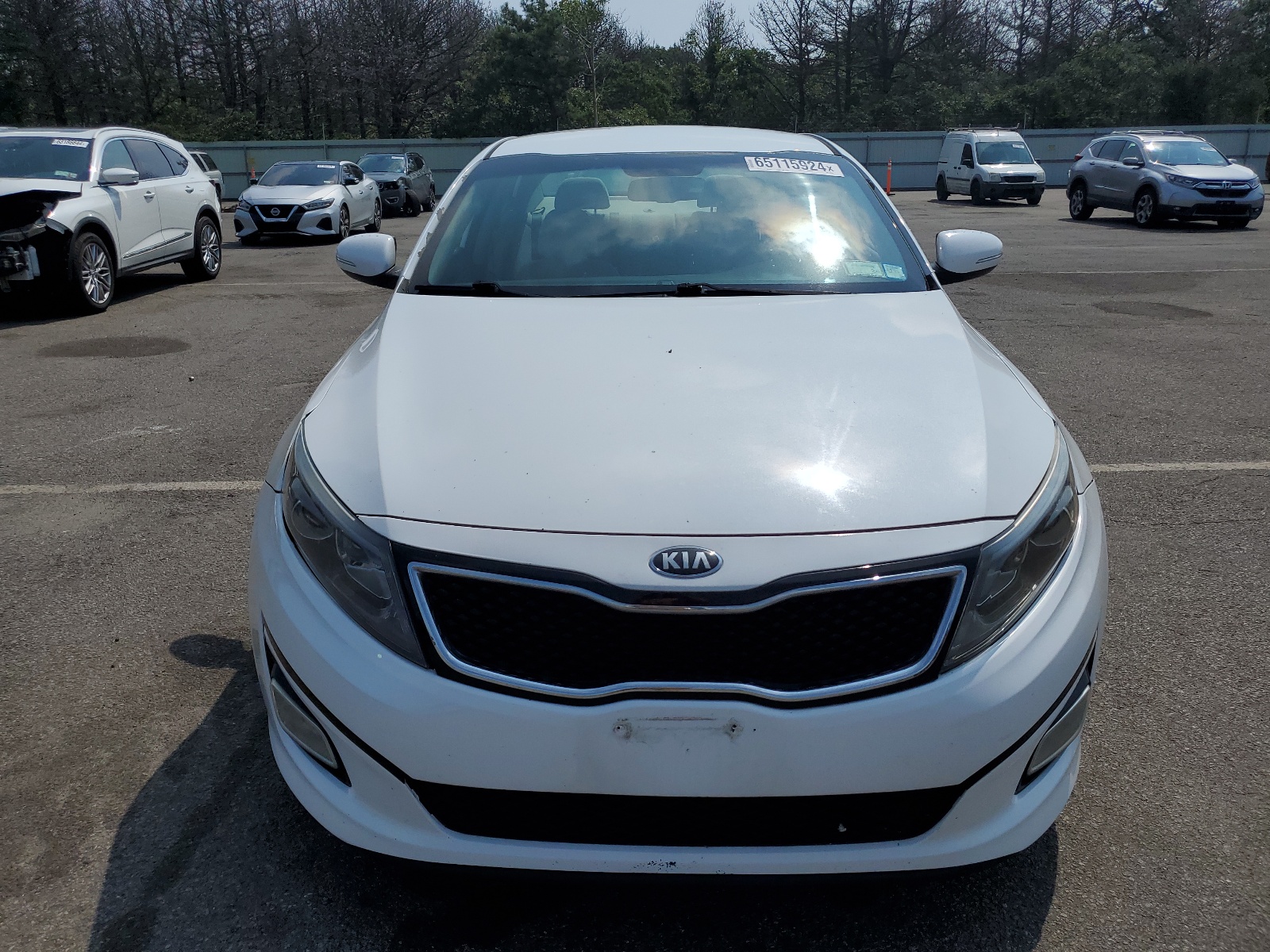 2015 Kia Optima Lx vin: 5XXGM4A73FG497610