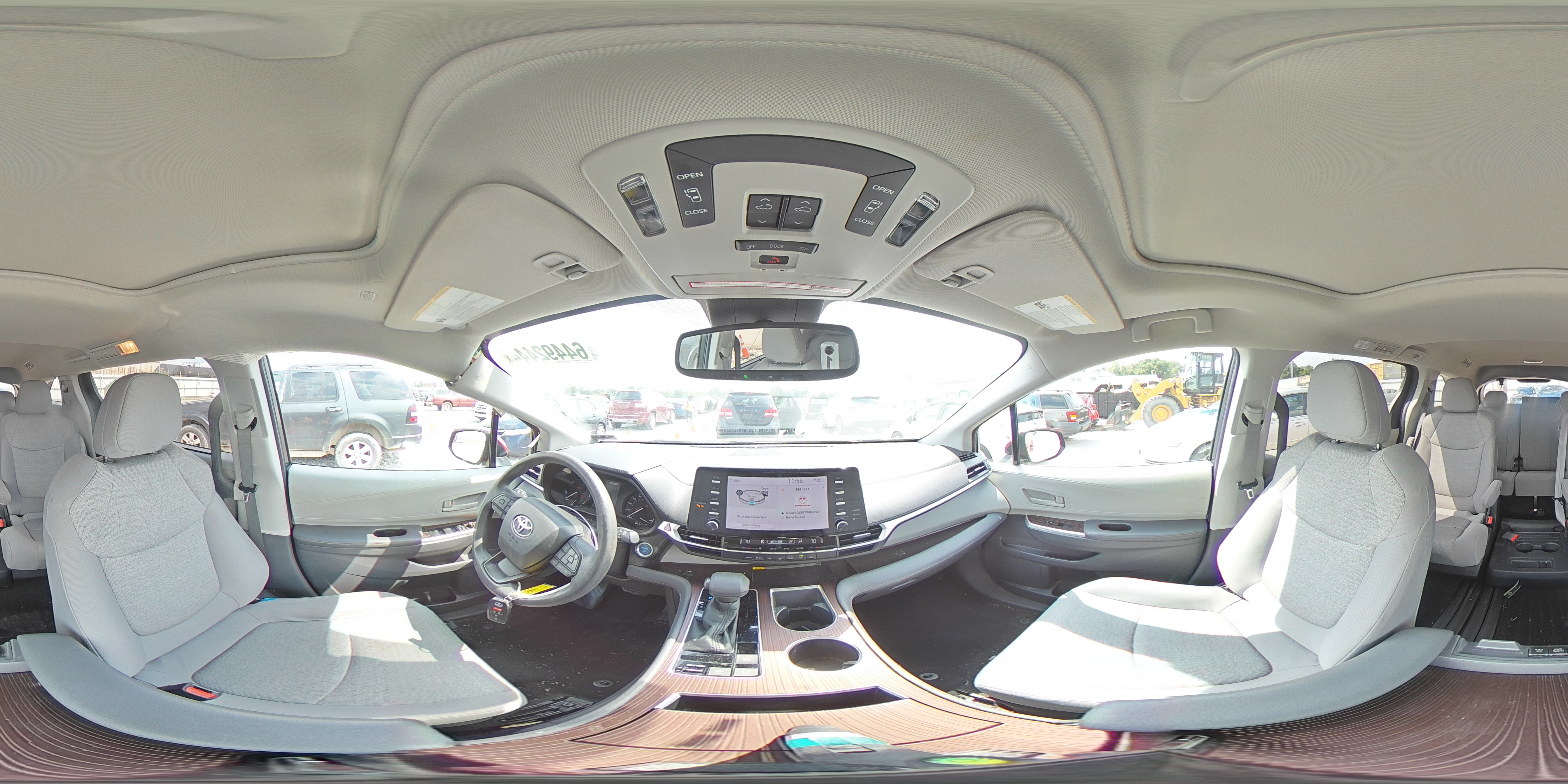 2022 Toyota Sienna Le VIN: 5TDBSKFC3NS043736 Lot: 64492444