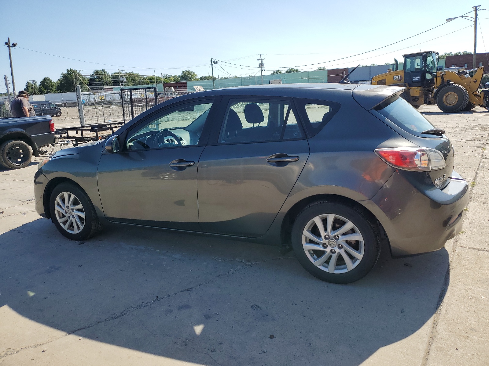 2012 Mazda 3 I vin: JM1BL1L86C1642891