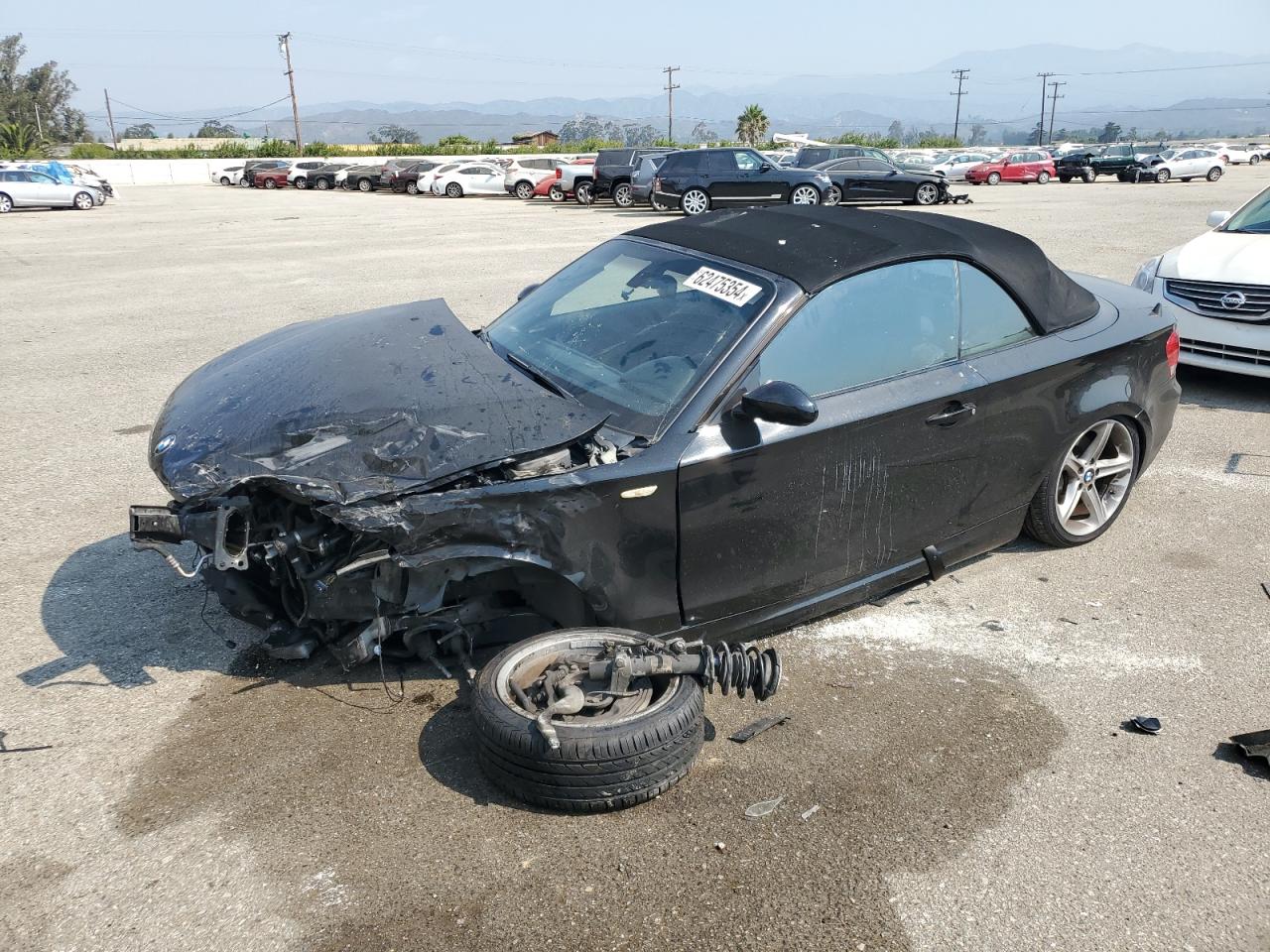 2008 BMW 135 I VIN: WBAUN93588VF55744 Lot: 62475354