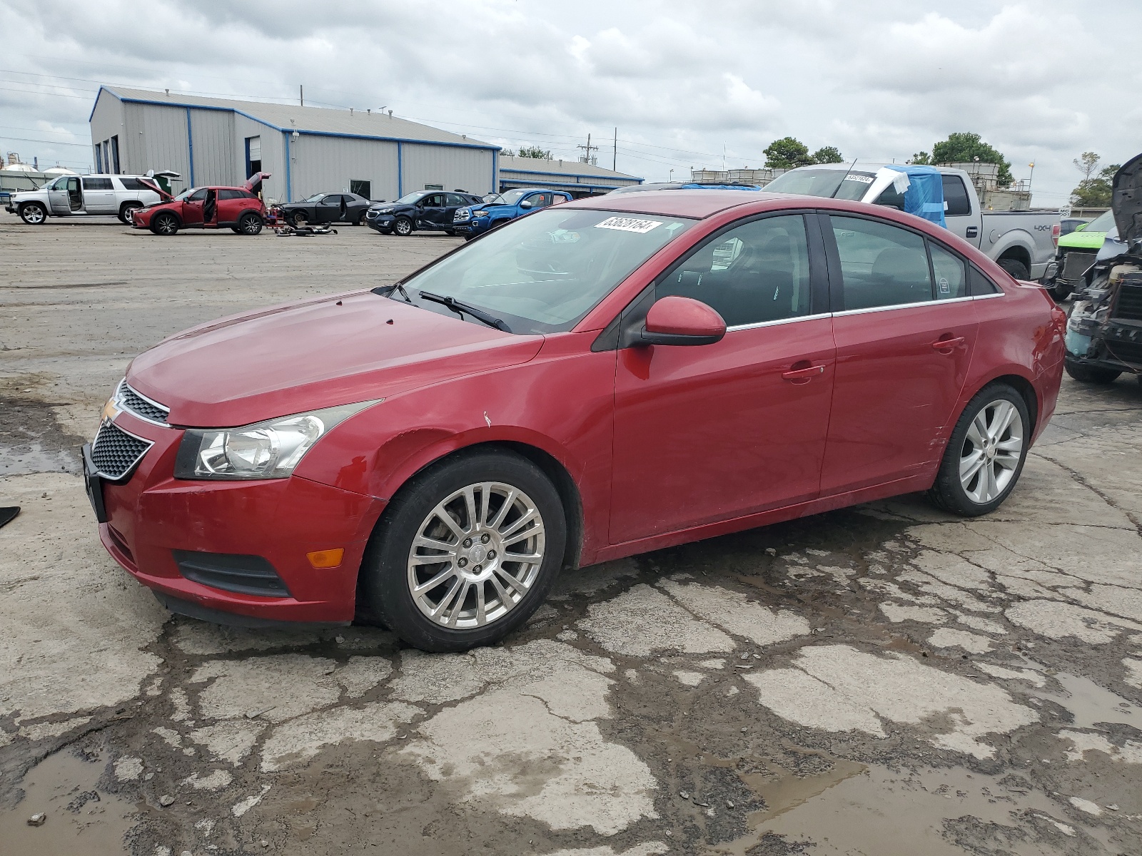 2012 Chevrolet Cruze Eco vin: 1G1PJ5SC8C7383139