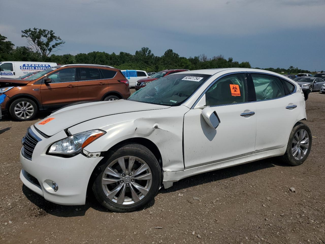 2012 Infiniti M37 X VIN: JN1BY1AR0CM390876 Lot: 62441754