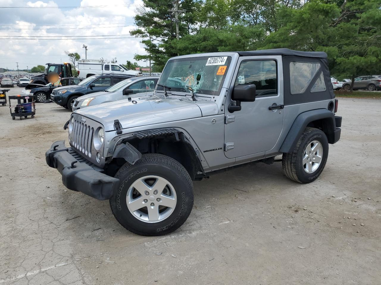 1C4AJWAG2EL271616 2014 Jeep Wrangler Sport