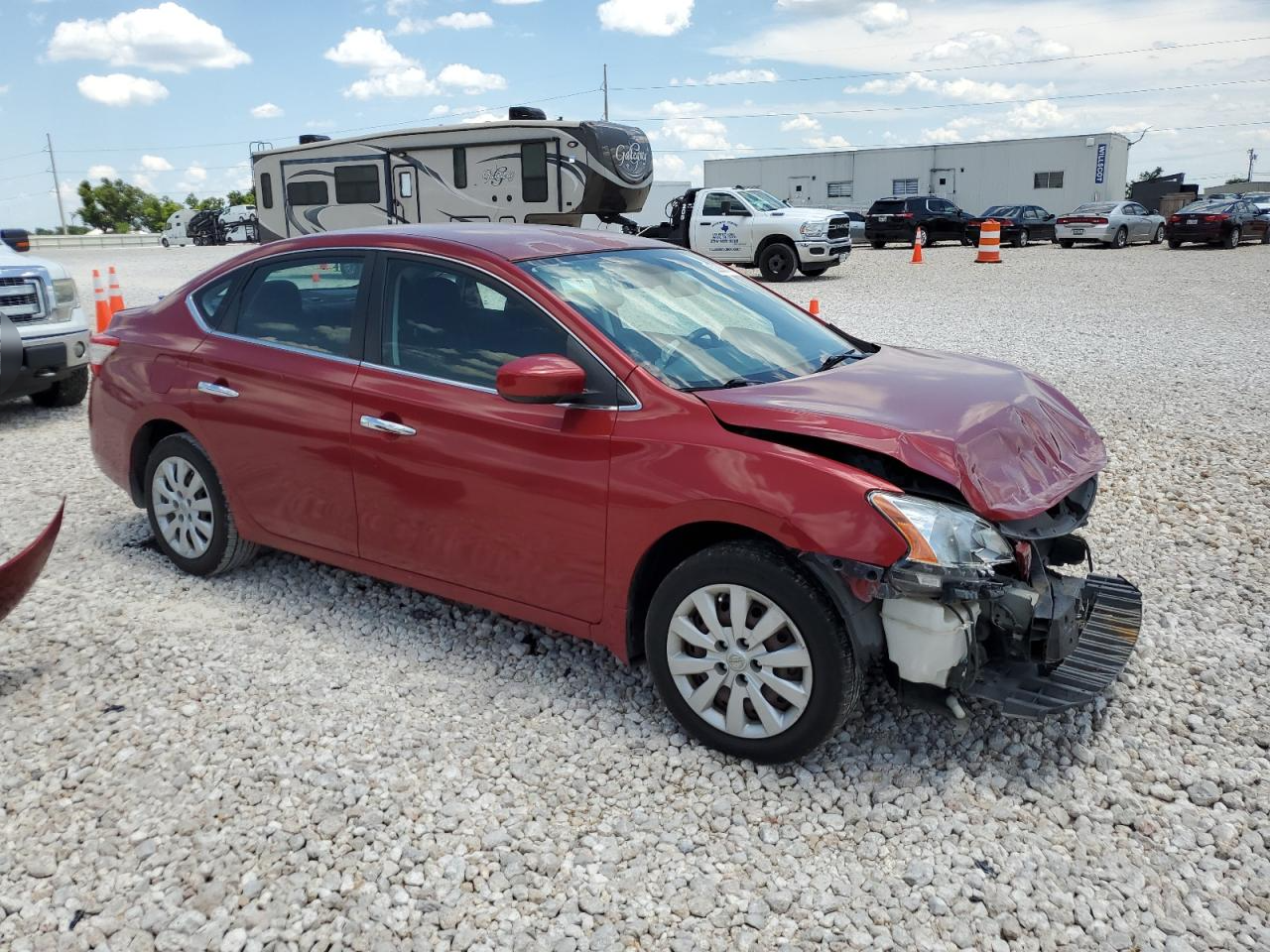 2014 Nissan Sentra S vin: 3N1AB7AP8EY234244