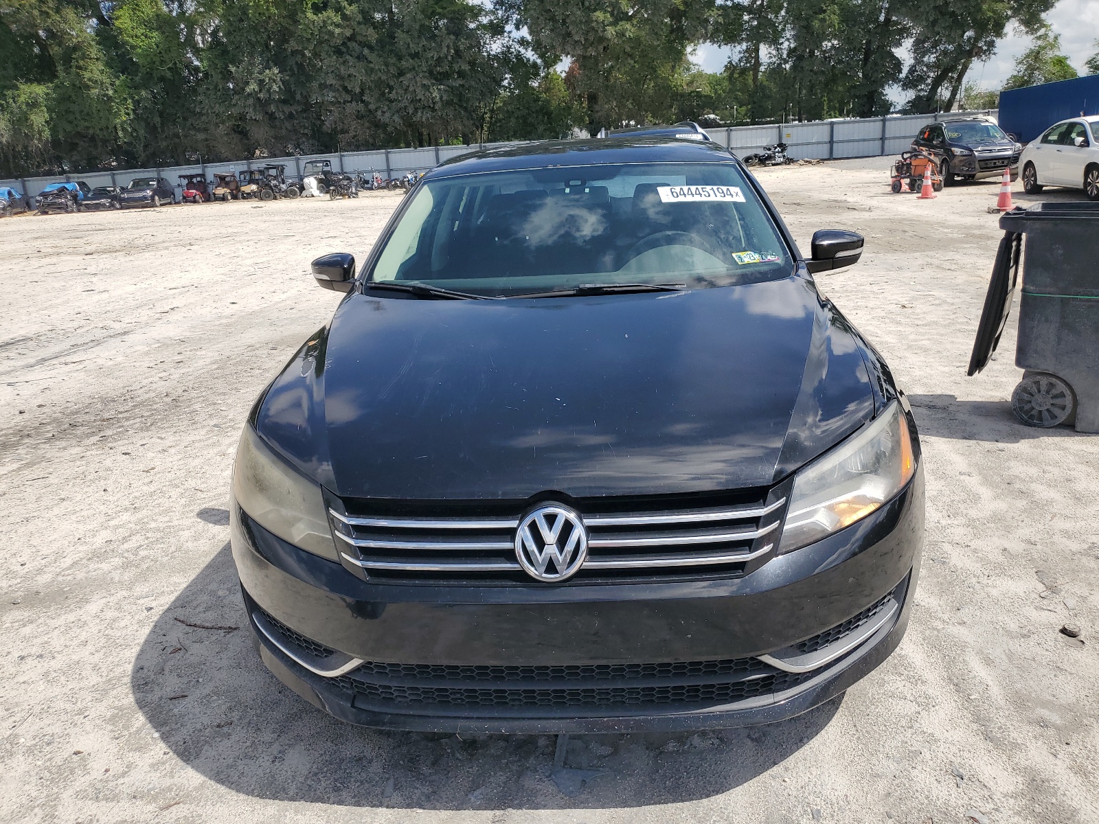 2013 Volkswagen Passat S vin: 1VWAP7A35DC023017