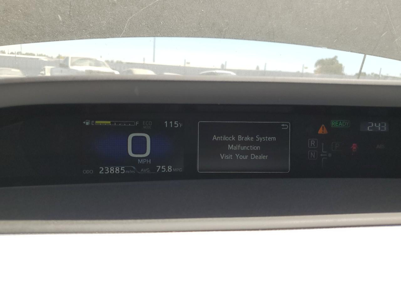 2022 Toyota Prius Prime Le VIN: JTDKAMFPXN3225534 Lot: 61494664