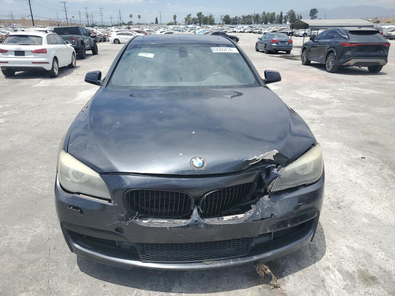 2012 BMW 750 I VIN: WBAKA8C57CCY37758 Lot: 63560414