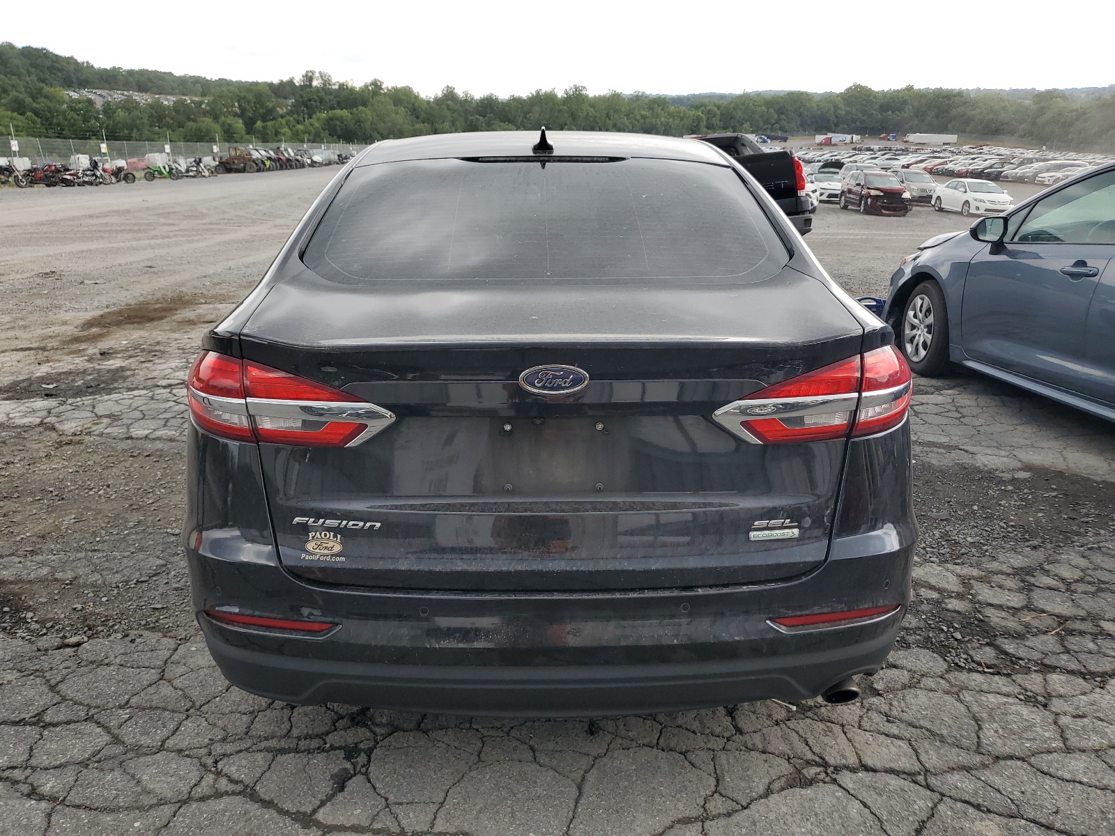 2019 Ford Fusion Sel vin: 3FA6P0CD8KR236697