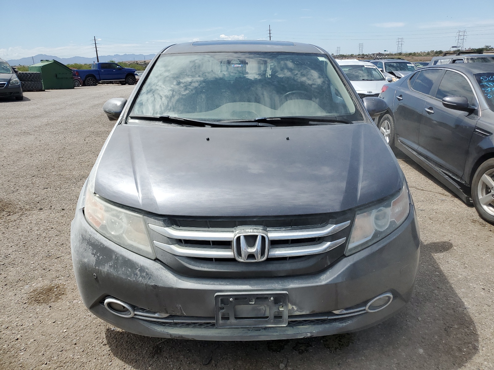 2014 Honda Odyssey Touring vin: 5FNRL5H96EB087555