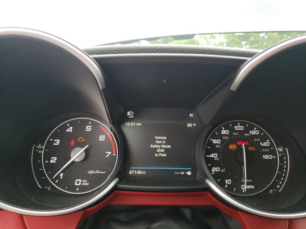 2017 Alfa Romeo Giulia Ti Q4 VIN: ZARFAEEN6H7535349 Lot: 60423384