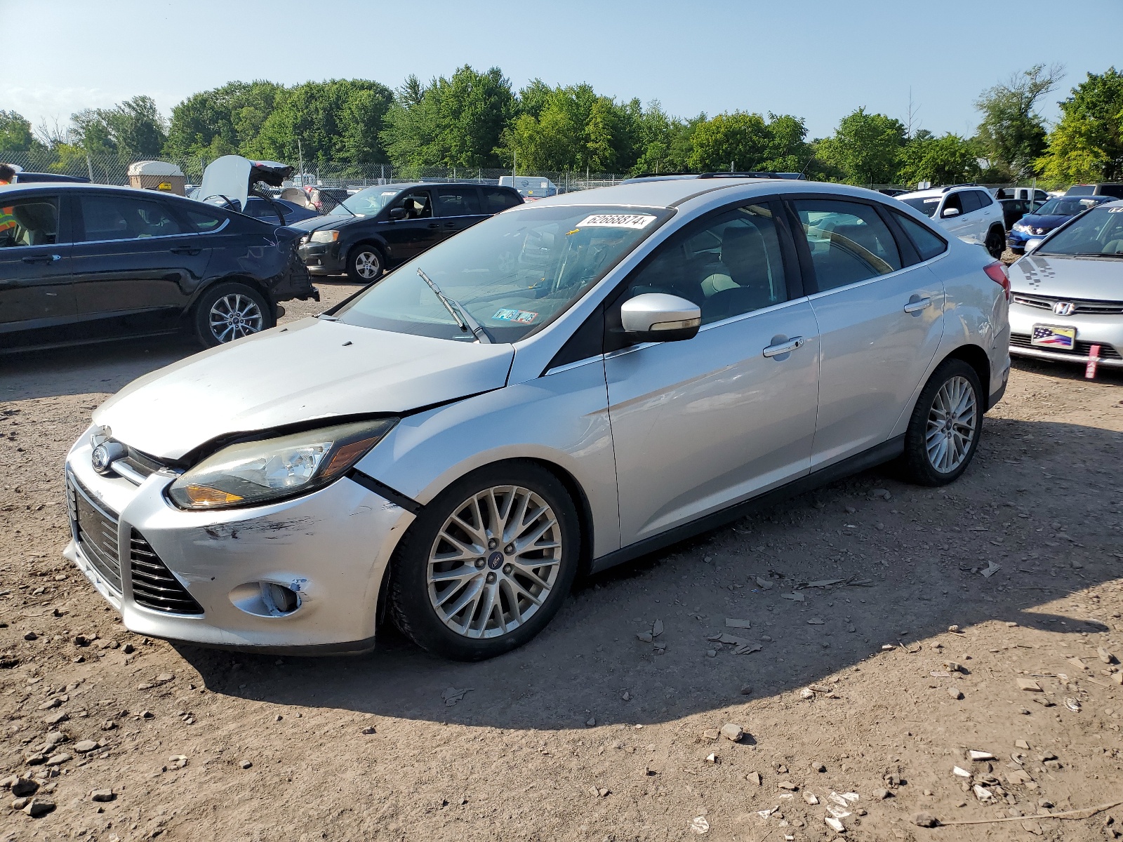 1FADP3J20DL120468 2013 Ford Focus Titanium