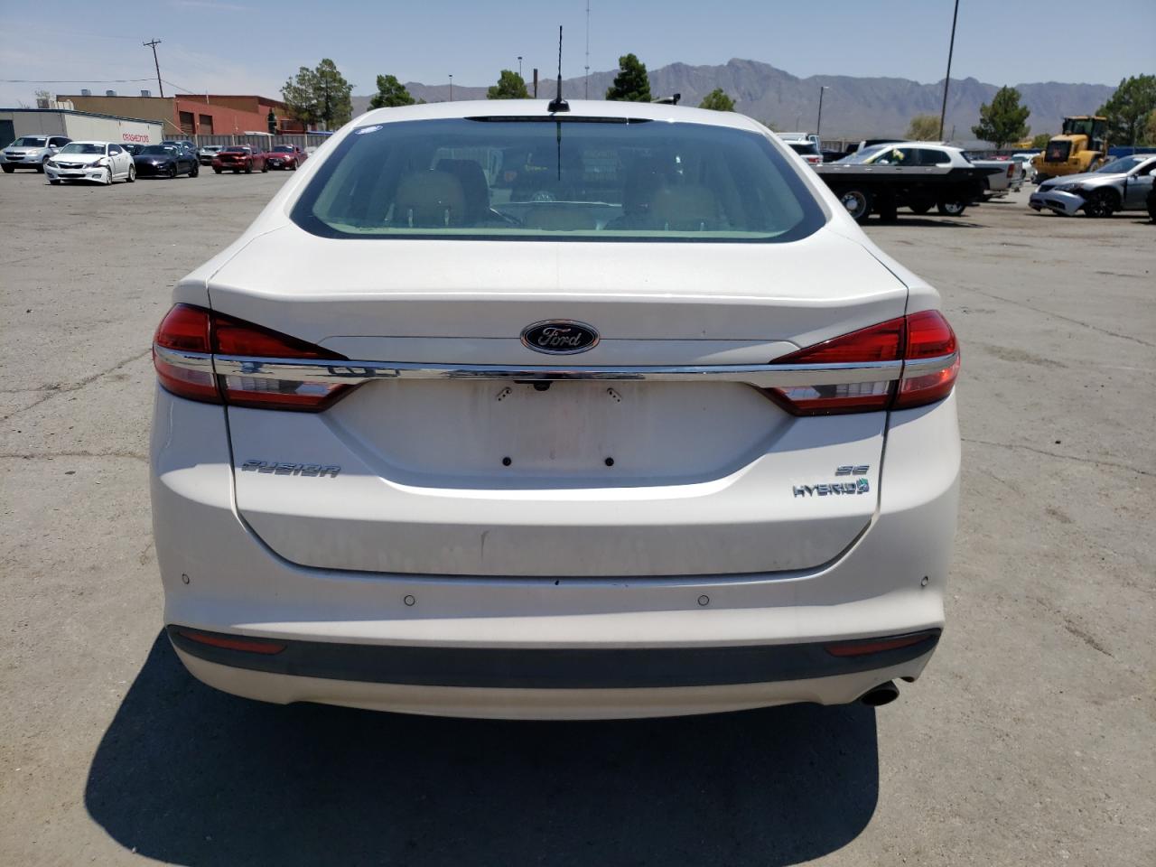 2017 Ford Fusion Se Hybrid VIN: 3FA6P0LU7HR105186 Lot: 65470104