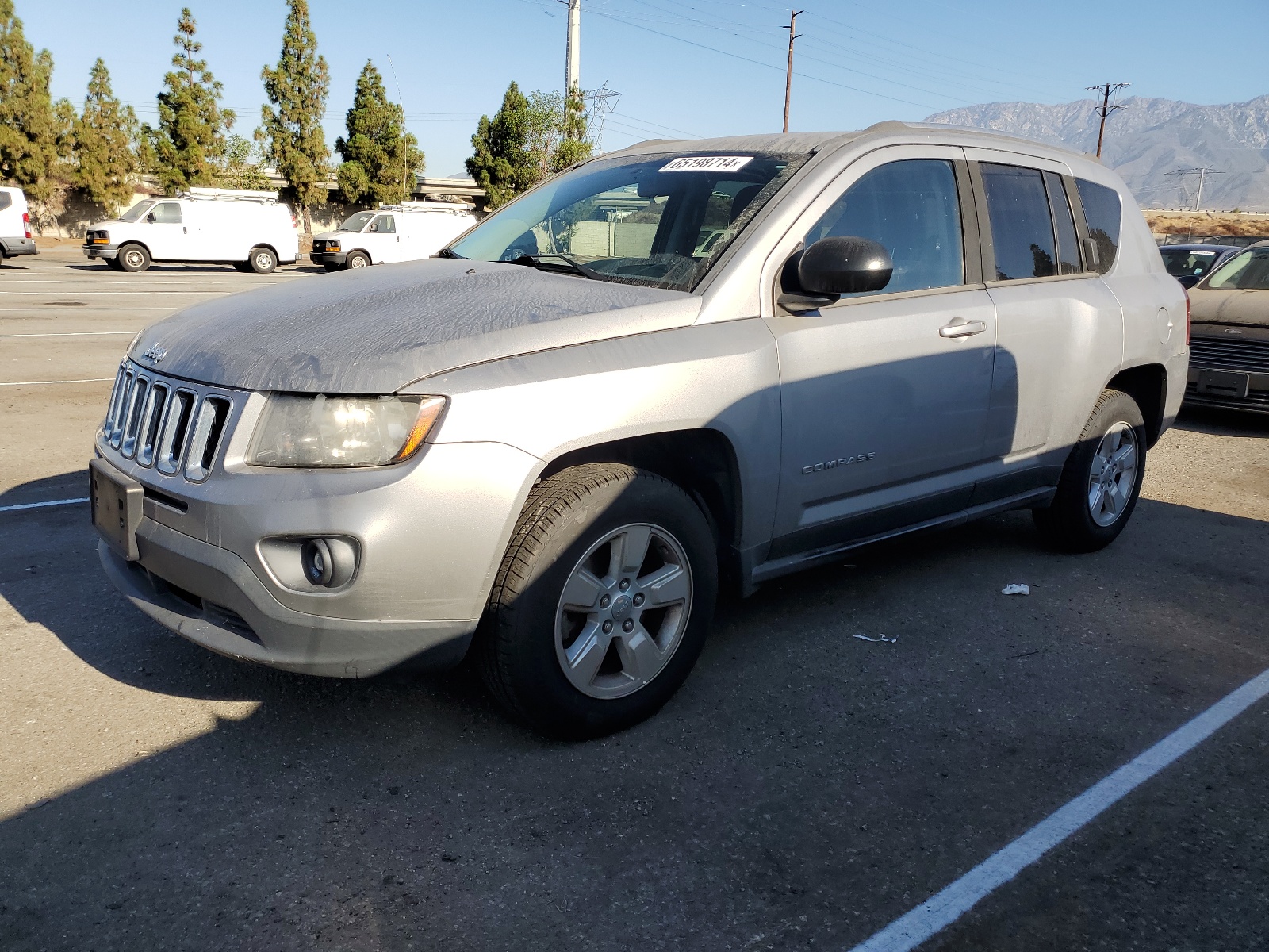 2014 Jeep Compass Sport vin: 1C4NJCBA6ED817872