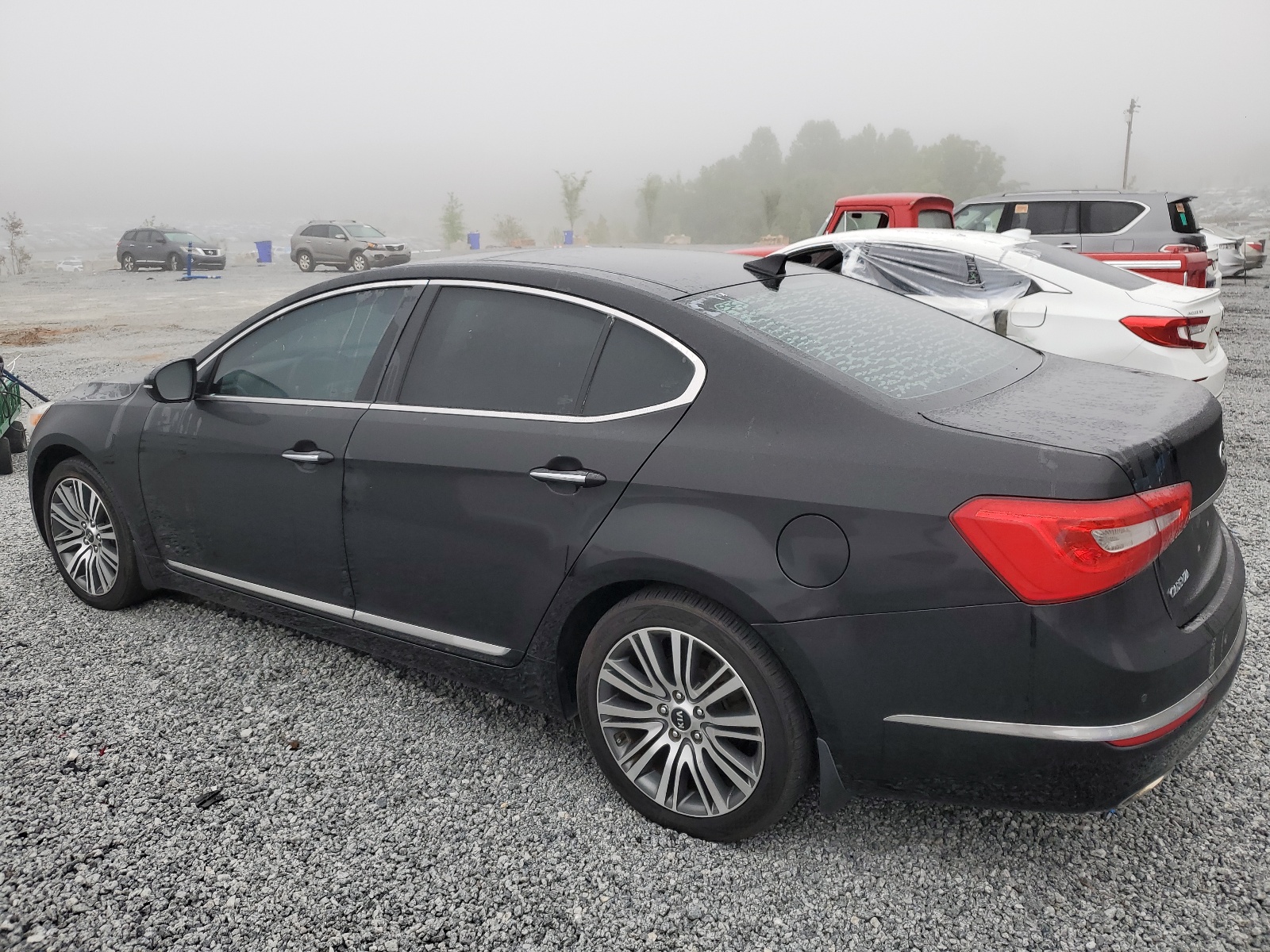 2014 Kia Cadenza Premium vin: KNALN4D78E5139040