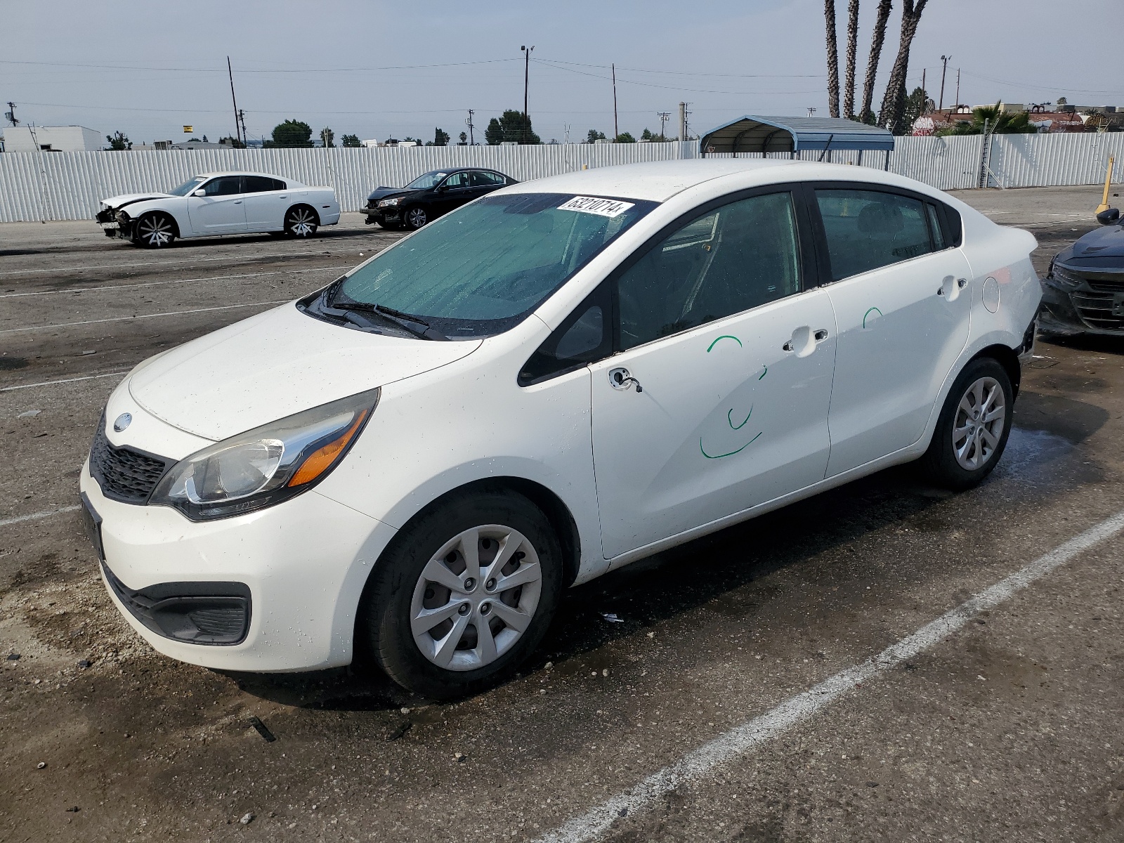 2014 Kia Rio Lx vin: KNADM4A35E6342745