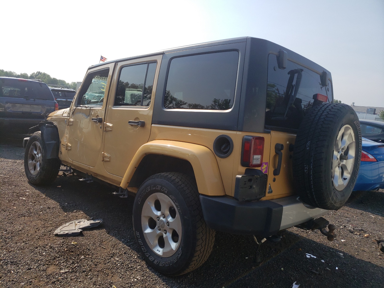 2013 Jeep Wrangler Unlimited Sahara vin: 1C4BJWEG8DL666459